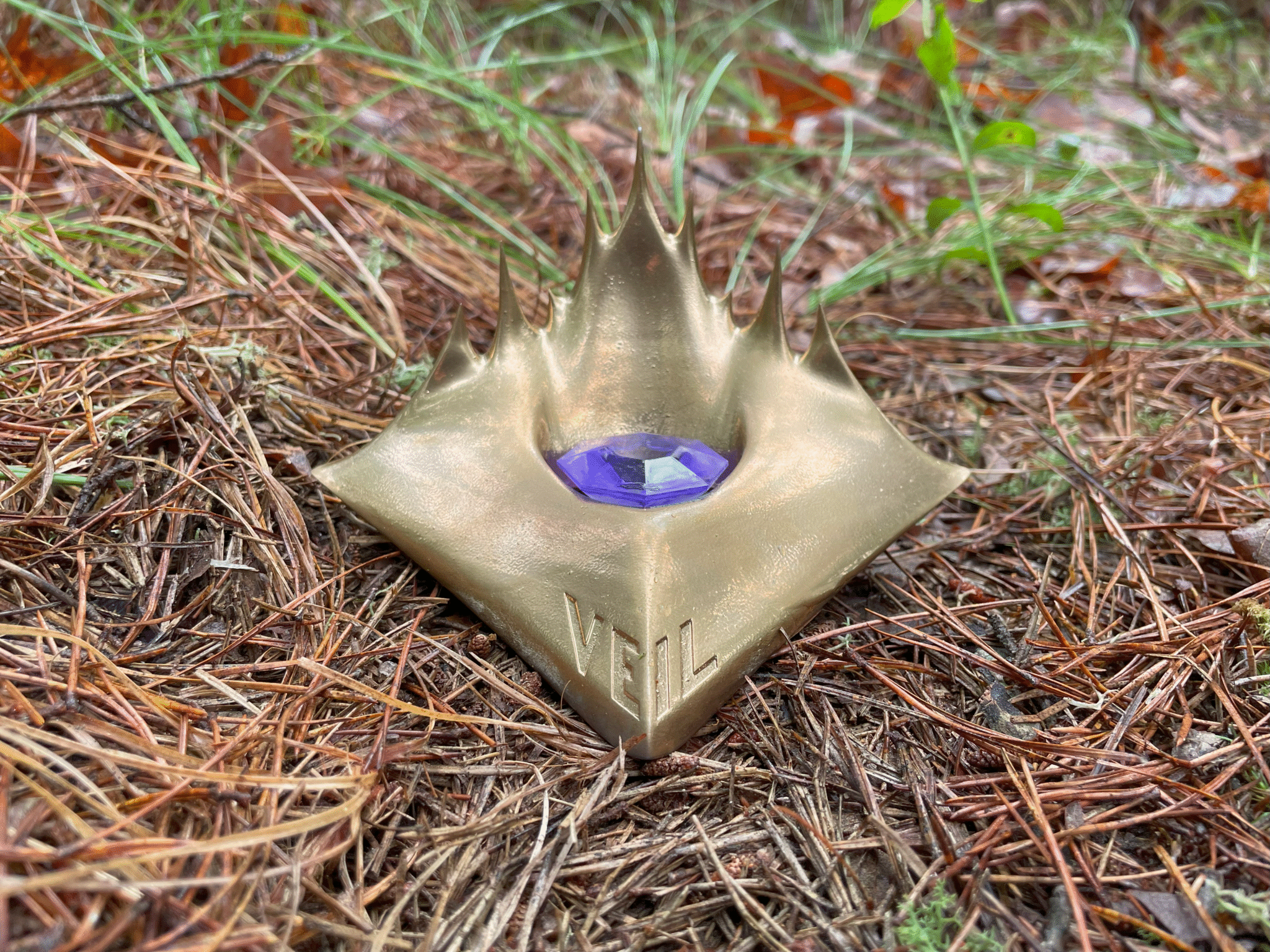 A physical Veil treasure marker